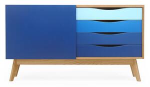 Cassettiera blu Avon - Woodman