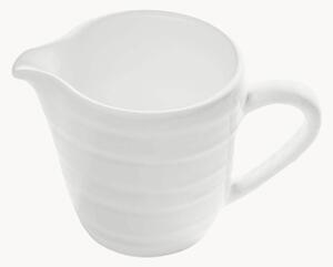 Brocca latte fatta a mano Weißgeflammt
