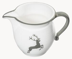 Brocca latte fatta a mano Grauer Hirsch