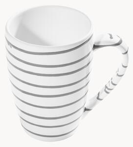 Tazza da colazione fatta a mano Graugeflammt