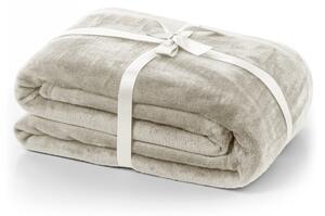 Coperta beige in micropile 150x200 cm Mic – Restilo