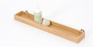 Mensola da bagno a parete in legno di quercia Yoku - Wireworks