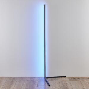 Lampada da terra a LED nera (altezza 141 cm) Level - Trio