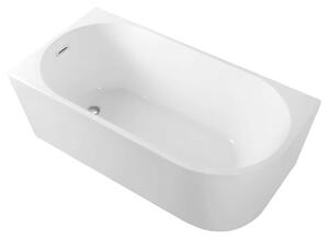 Aqualine Vasche da bagno - Vasca da bagno Tibera, 1500x750 mm, sinistra, bianco E1046