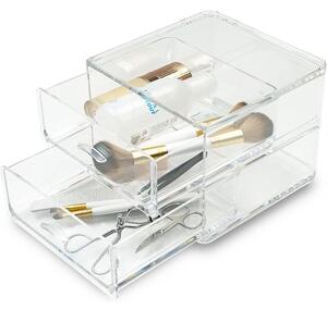 Organizer da bagno in plastica per cosmetici – Addis