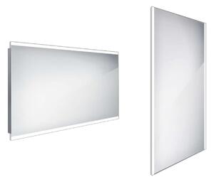 Nimco Specchi - Specchio con illuminazione LED, 1200x700 mm, alluminio ZP 12006