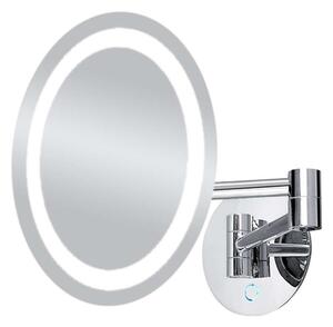 Nimco Specchi cosmetici - Specchio cosmetico sospeso con illuminazione LED, cromo ZK 20165-26