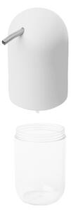 Dispenser di sapone in plastica bianca 230 ml Touch - Umbra