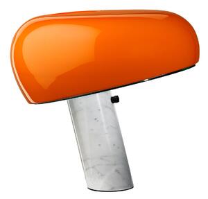 FLOS Snoopy lampada da tavolo con dimmer, arancio