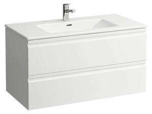 Laufen Pro S - Mobiletto con lavabo, 1000x500 mm, 2 cassetti, bianco opaco H8619654631041