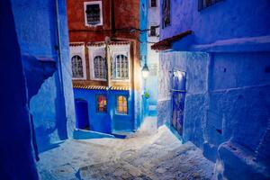 Fotografia The blue city of Chefchaouen Morocco, Francesco Riccardo Iacomino