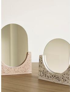 Specchio cosmetico ø 17 cm Terrazzo - Hübsch