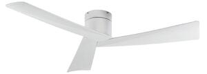 Ventilatore da soffitto Ventoro, argento, metallo, Ø 132 cm - Lucande Lucande, Ventoro, Metallizzato, Soggiorno, Metallo, Moderno