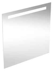 Geberit Option - Specchio con illuminazione LED, 70x70 cm, alluminio 502.806.00.1