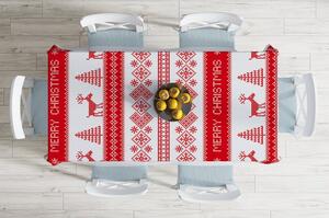 Tovaglia natalizia con maglia in misto cotone, 140 x 180 cm Nordic - Minimalist Cushion Covers