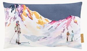 Copricuscino in cotone Ski