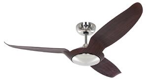 Ventilatore da soffitto Eco Talos, metallo marrone, motore a corrente continua, CasaFan, Eco Talos, Legno, Soggiorno, Metallo, Moderno