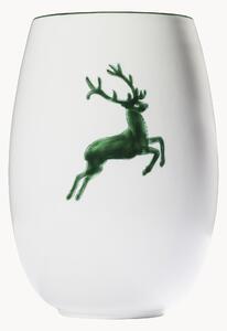 Vaso fatto a mano Grüner Hirsch, alt. 21 cm
