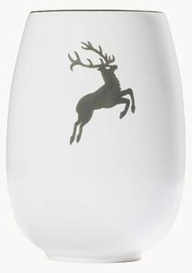 Vaso fatto a mano Grauer Hirsch, alt. 15 cm