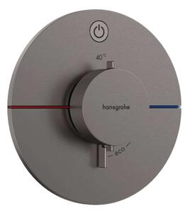 Hansgrohe ShowerSelect Comfort - Miscelatore termostatico ad incasso, cromo nero spazzolato 15553340
