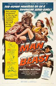 Illustrazione Man Beast 1956