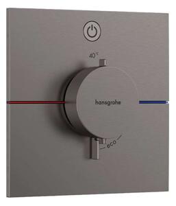 Hansgrohe ShowerSelect Comfort - Miscelatore termostatico ad incasso, cromo nero spazzolato 15571340