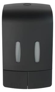 Dispenser di sapone in plastica nero da parete 0,96 l Tartas - Wenko