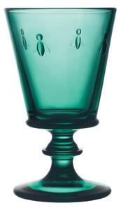 Bicchiere da vino verde smeraldo La Rochère Bee, 200 ml Abeille - La Rochére