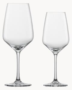 Set di 8 bicchieri da vino rosso e bianco Tulip