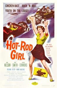 Illustrazione Hot Rod Girl