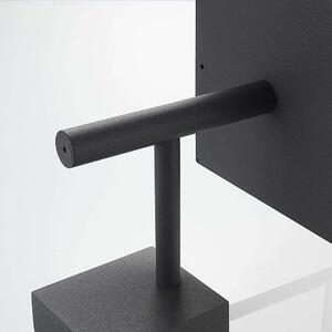 Lucande - Cube LED Applique da Parete da Esterno Grafite Lucande