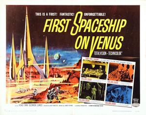 Illustrazione First Spaceship On Venus 02