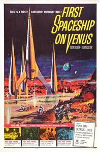 Illustrazione First Spaceship On Venus