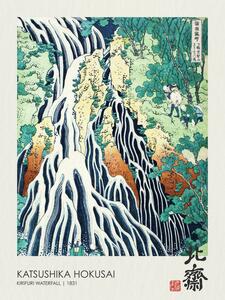 Riproduzione Kirifuri Waterfall 1831, Katsushika Hokusai