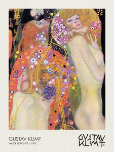 Riproduzione Water Serpents Ii Girlfriends 1907, Gustav Klimt