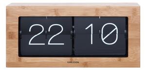 Orologio a ribalta in legno, 37 x 17,5 cm Boxed Flip - Karlsson