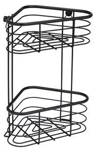 Mensola angolare nera per doccia , 25 x 35 cm Trestina - Wenko