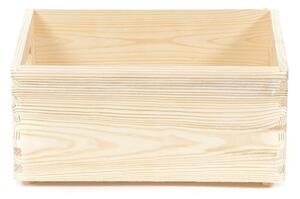 Scatola in legno di pino Custom, 30 x 20 x 14 cm - Compactor