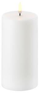 Uyuni - Candela LED Nordic White 7,8 x 15 cm