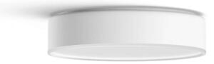 Philips Hue Illuminazione smart - Plafoniera Smart LED, diametro 26 cm, 9,6 W, dimmerabile, con telecomando, luce bianca, bianco 915005996401