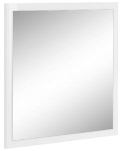 Specchio Moderno Per Ingresso E Camera Da Letto made in Italy 60x2x60 - MAGI - bianco laccato lucido