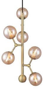 Halo Design - Atom Vertical Lampada a Sospensione Antique Brass