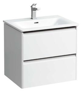 Laufen Palace - Mobile con lavabo, 53x58x44 cm, 2 cassetti, bianco opaco H8617022601041