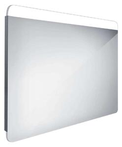 Nimco Specchi - Specchio con illuminazione LED, 900x700 mm, alluminio ZP 23019