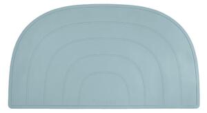 Tovaglietta Rainbow in silicone blu, 47 x 26 cm - Kindsgut