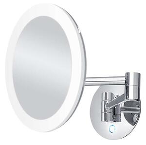 Nimco Specchi cosmetici - Specchio cosmetico sospeso con illuminazione LED, cromo ZK 20265-26