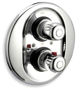 Novaservis Aquamat - Miscelatore da bagno con termostato, da incasso, per 3 uscite, cromo 2650RX,0