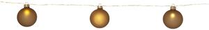 Decorazione luminosa con motivo natalizio in colore oro ø 6 cm Bliss - Star Trading