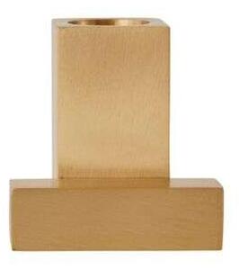 OYOY Living Design - Square Solid Brass Candleholder
