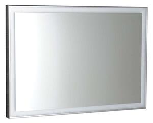 Sapho Luminar - Specchio con cornice 900x500 mm, con illuminazione LED, cromo NL559